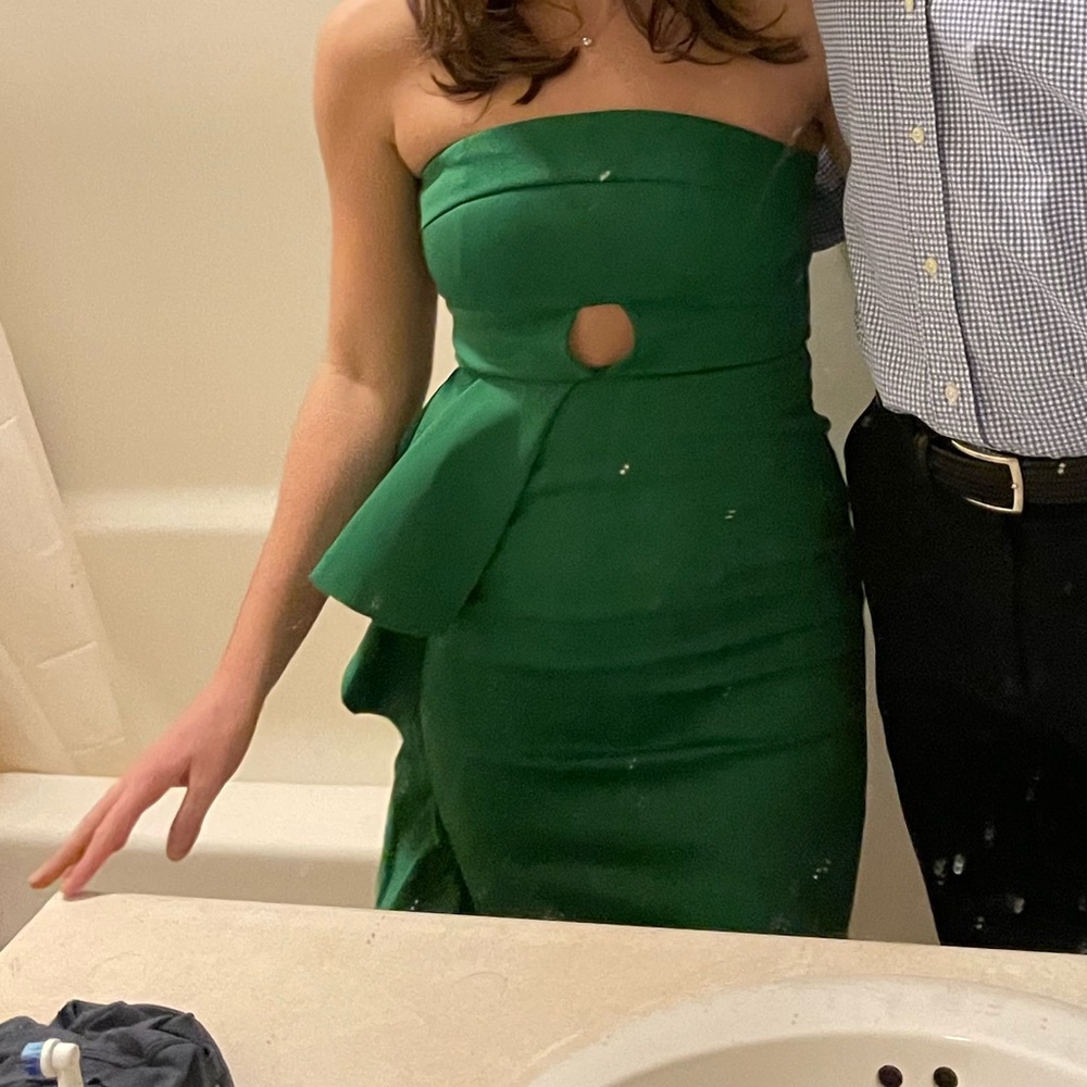 Asos Green Bodycon dress